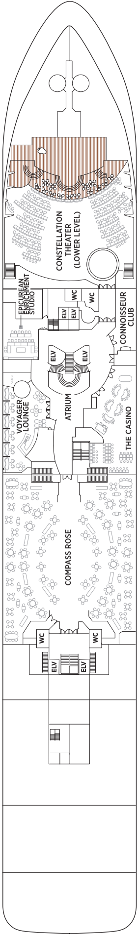 Cabins in Deck 4