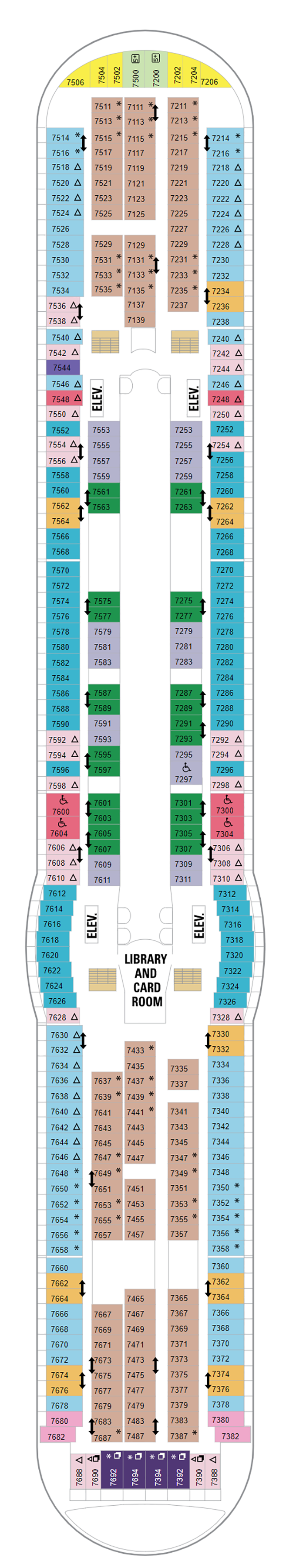 Deck Plans - Navigator of the Seas - Planet Cruise