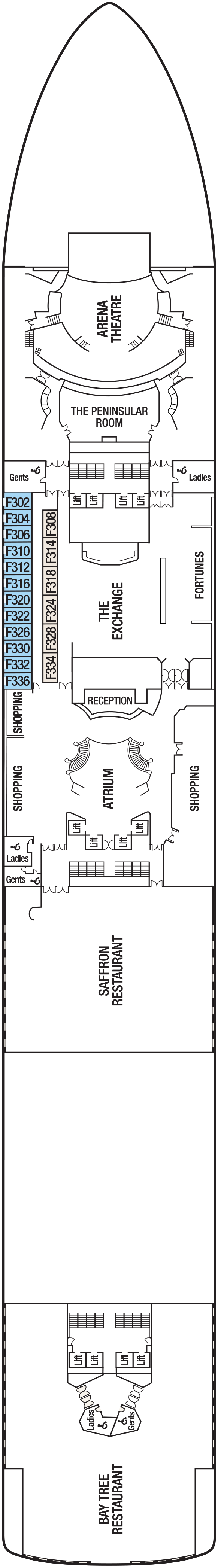 Deck Plans P&O Ventura Cruise