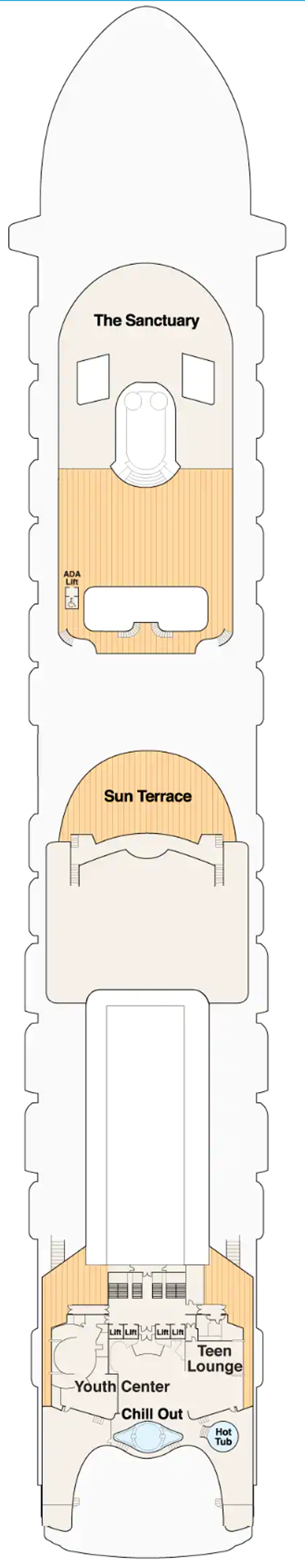 Deck Plans - Emerald Princess - Planet Cruise