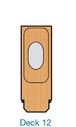 Cabins in Deck 12