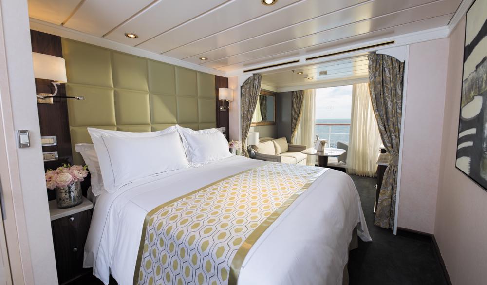 Overview of a Deluxe Veranda Suite
