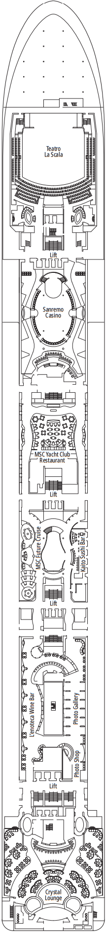 Cabins in Cubierta 7