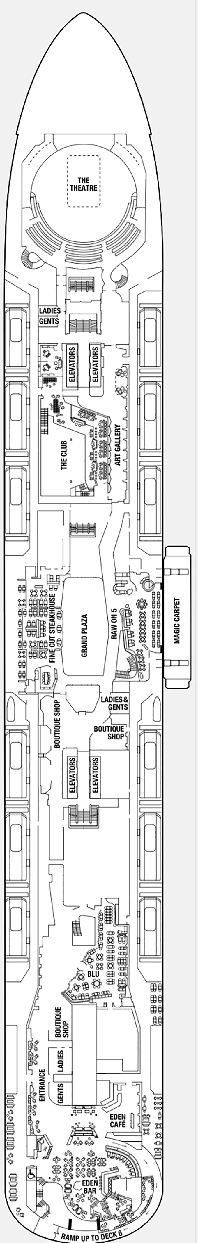 Deck Plans -Celebrity Edge - Planet Cruise
