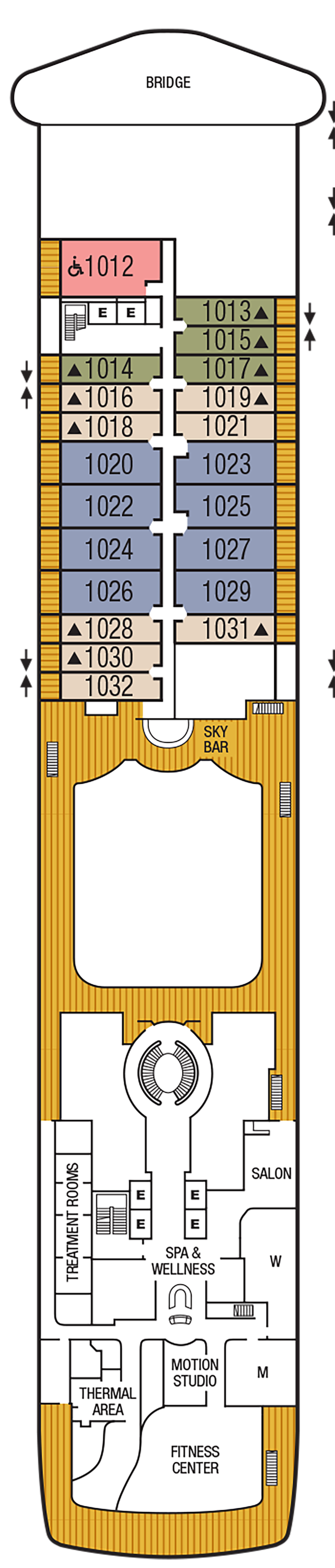 Seabourn Encore Deck Plans Planet Cruise