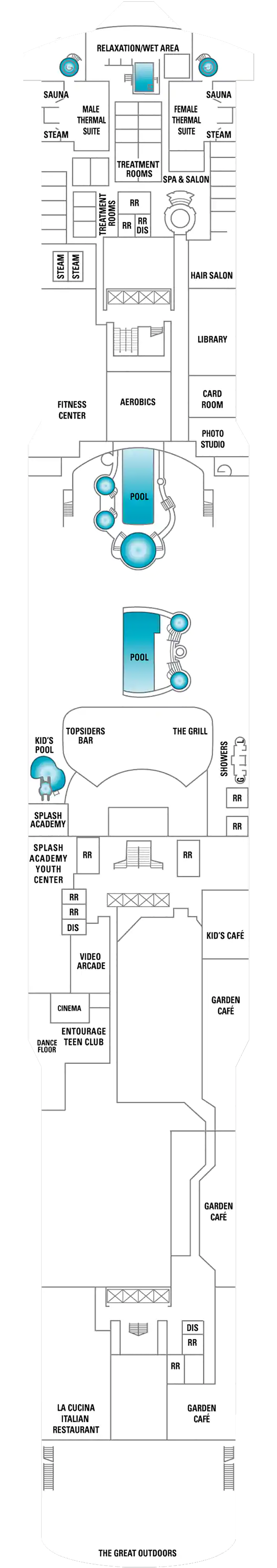 Cabins in Cubierta 12