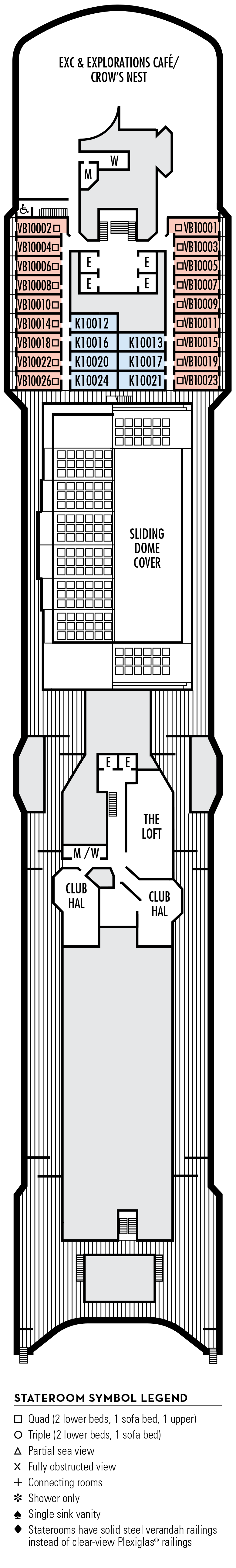 Cabins in Deck