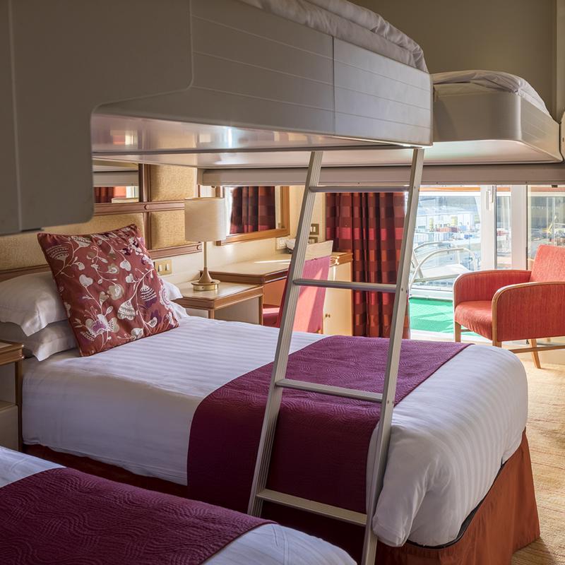 Cabins on P&O Azura | IgluCruise