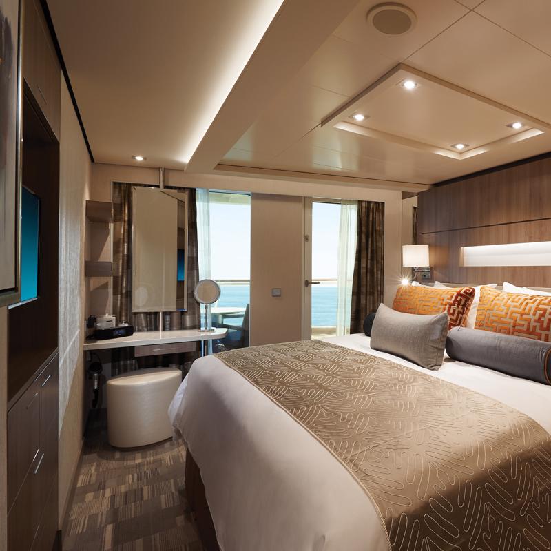 The Haven Aft-Facing - Penthouse with Balcony - Norwegian Bliss