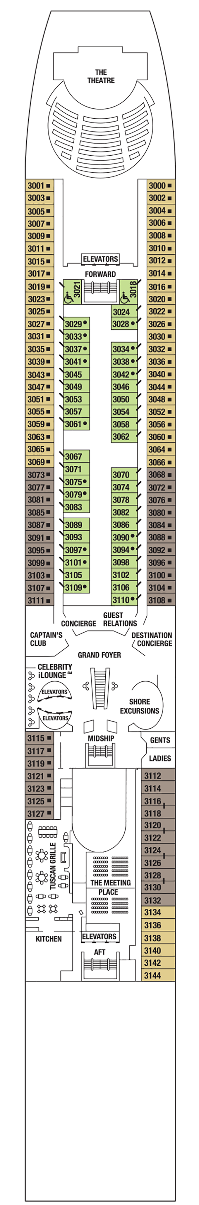 Deck Plans Celebrity Summit Cruise