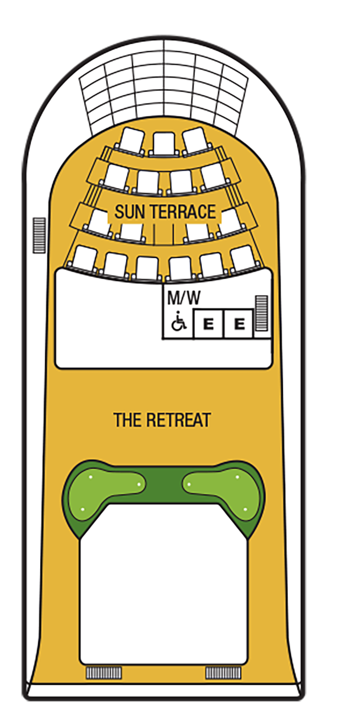Cabins in Deck 11