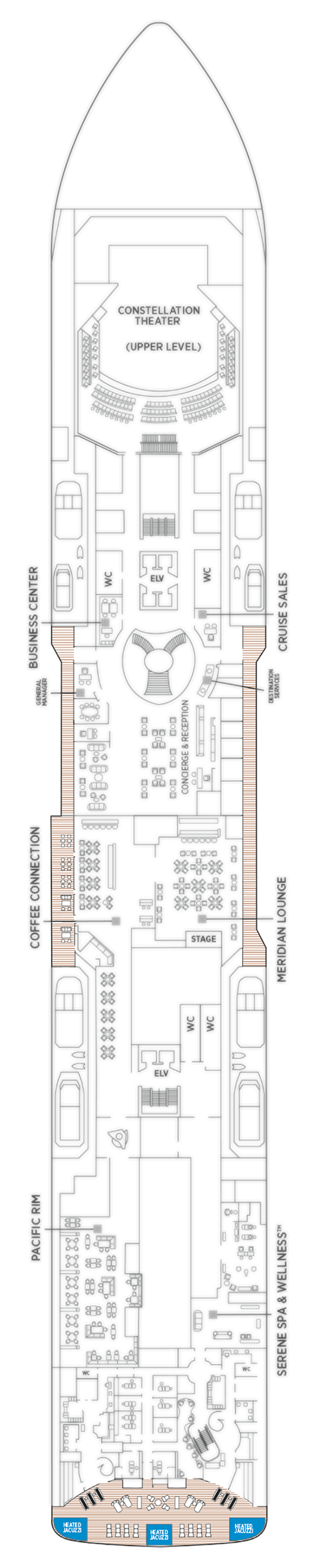 Regent Seven Seas Grandeur – Deck Plans - Planet Cruise