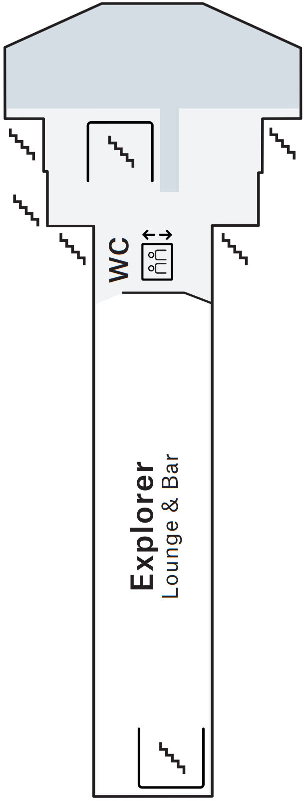 Cabins in Deck 