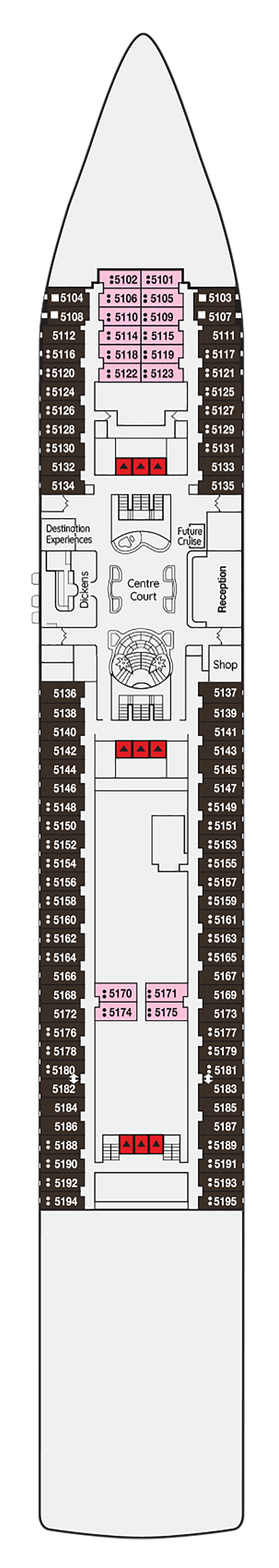 Ambience – Deck Plans - Planet Cruise