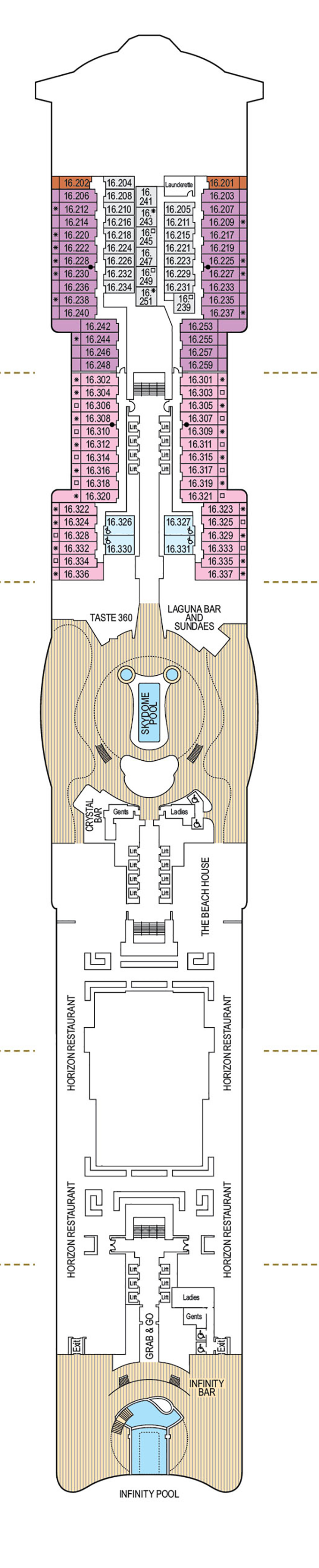 arvia cruise ship deck plans