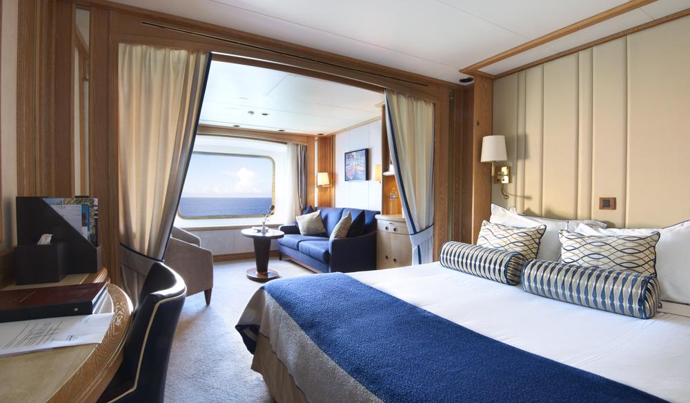 Overview of a Ocean View Stateroom