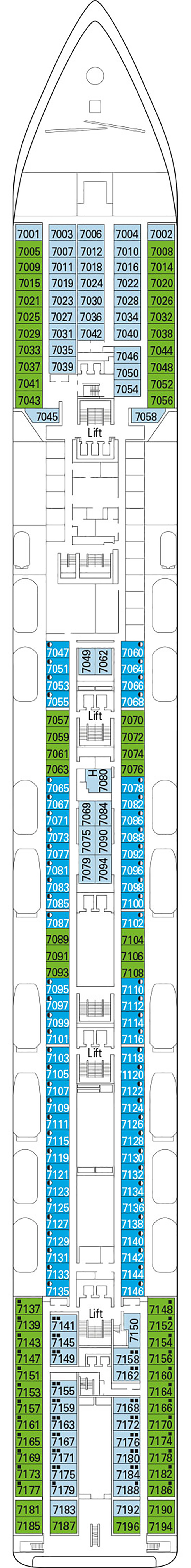 Deck Plan for MSC Opera | Iglu Cruise