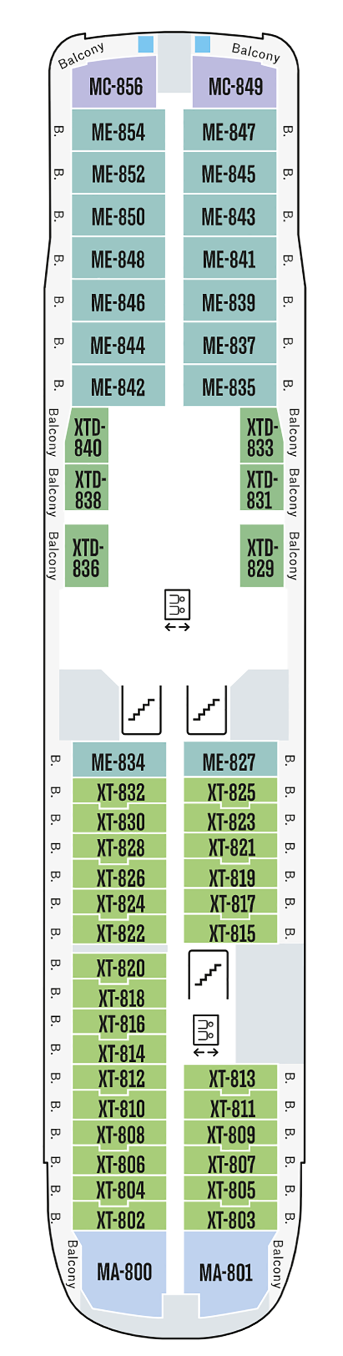 Deck Plans – MS Roald Amundsen - Planet Cruise