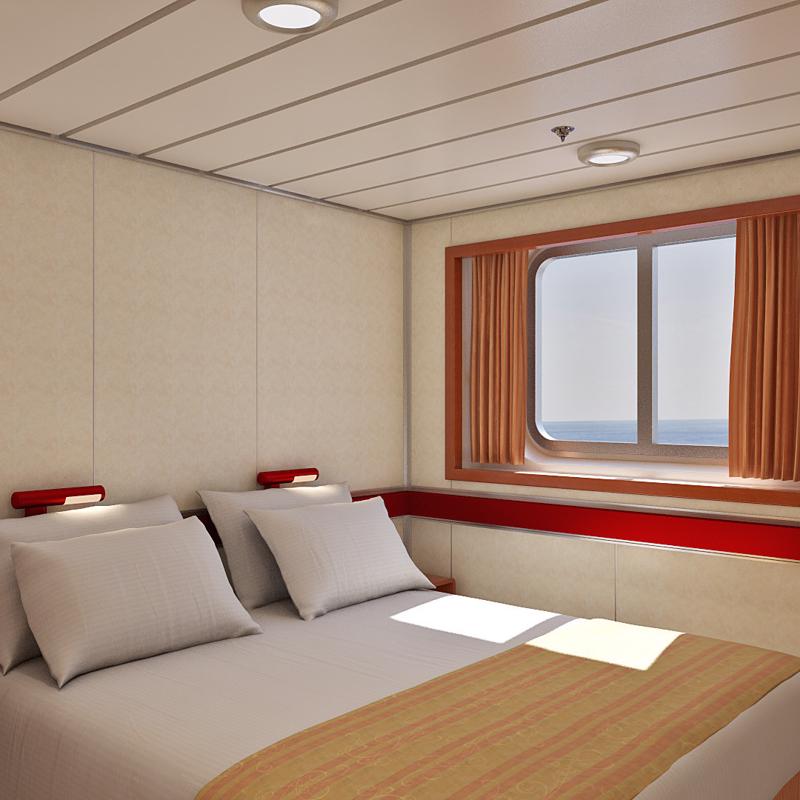 Oceanview Guarantee cabin - Carnival Fantasy