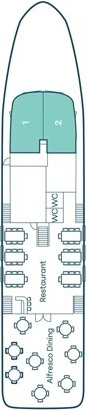 Cabins in Deck 3