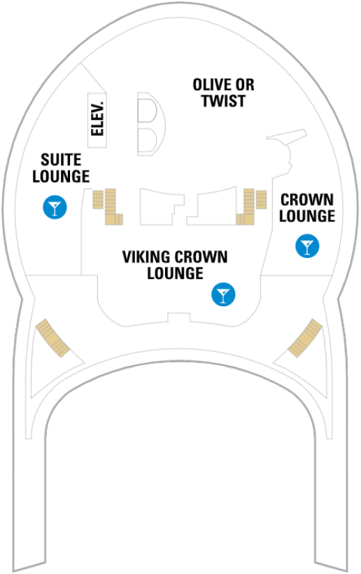 Cabins in Deck 14