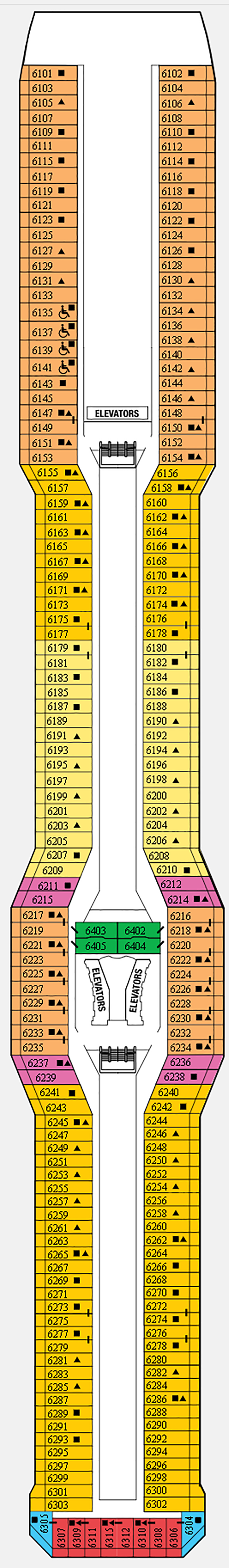 Deck Plans - Celebrity Eclipse - Planet Cruise