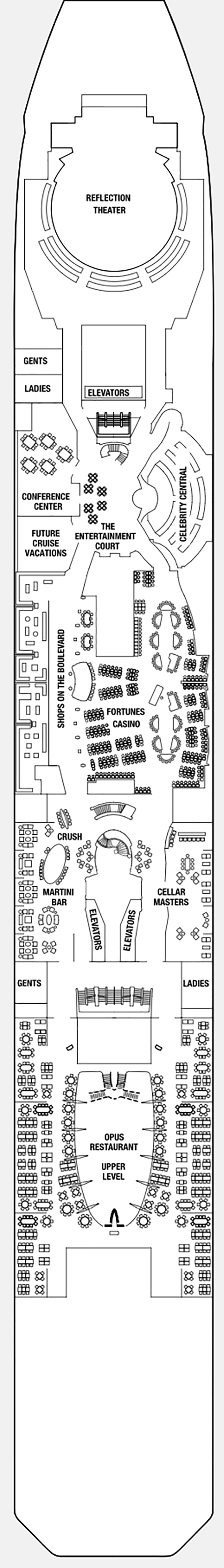 Deck Plans Celebrity Reflection Cruise