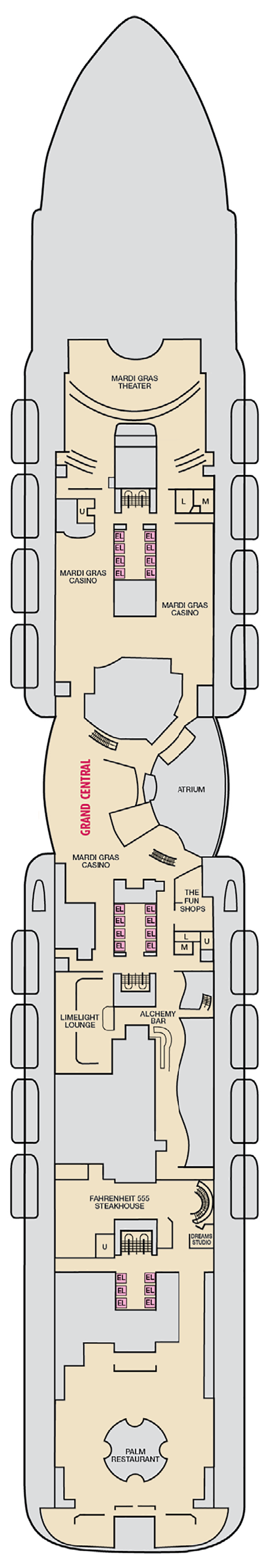 mardi gras deck plan 4