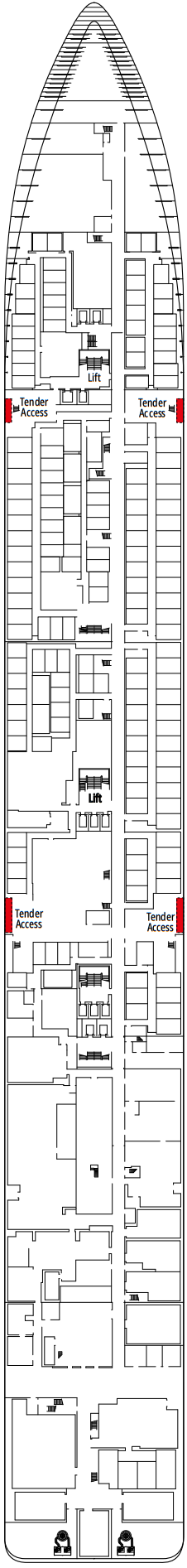 Cabins in Cubierta 4