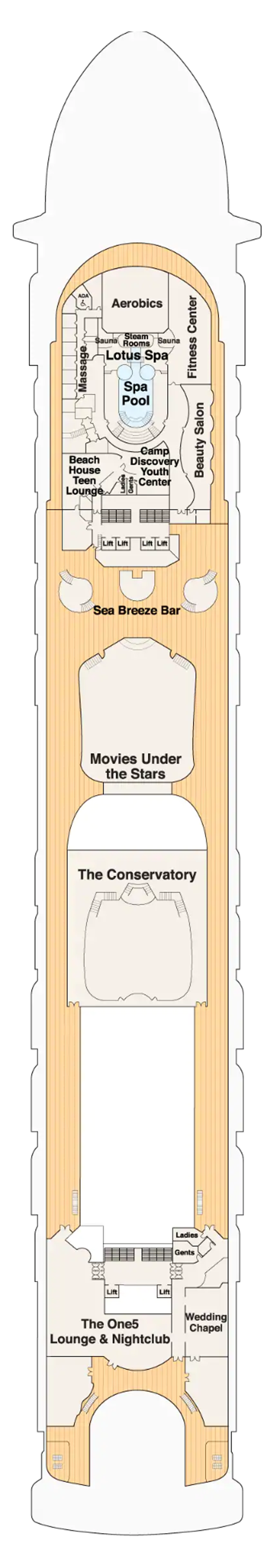 Deck Plans- Grand Princess - Planet Cruise