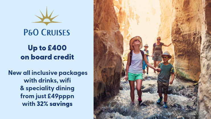 Promotion: P&O Cruises' Wave Sale is now on!