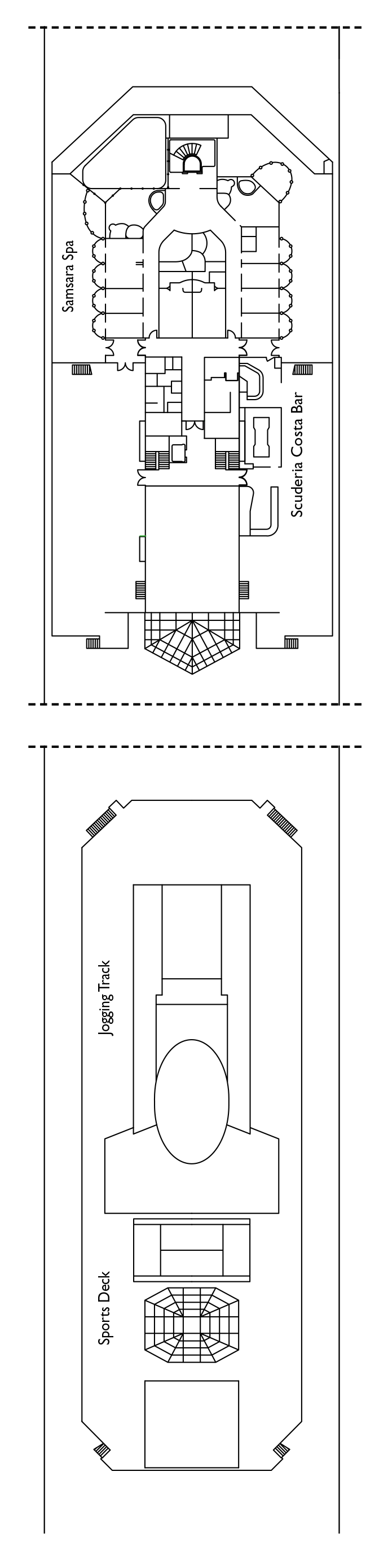 Cabins in Deck