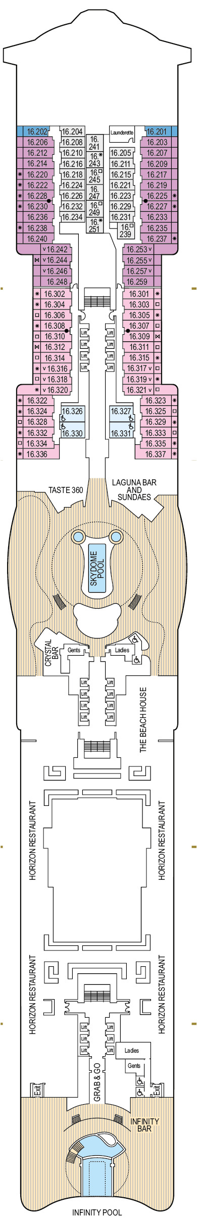 arvia cruise ship deck plans