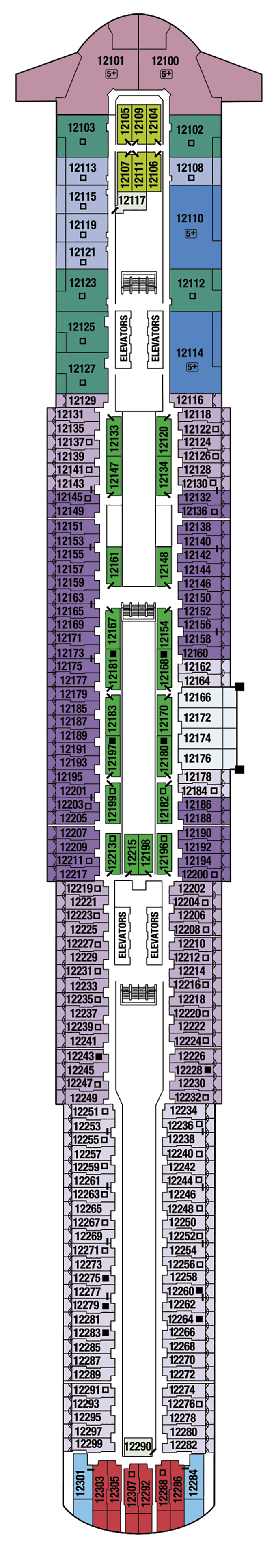 Celebrity Ascent – Deck Plans - Planet Cruise