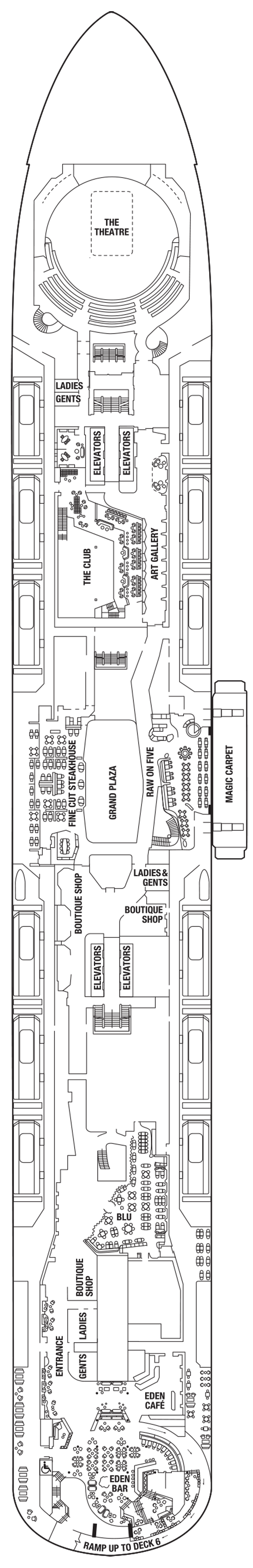 Celebrity Apex - Deck Plans - Planet Cruise