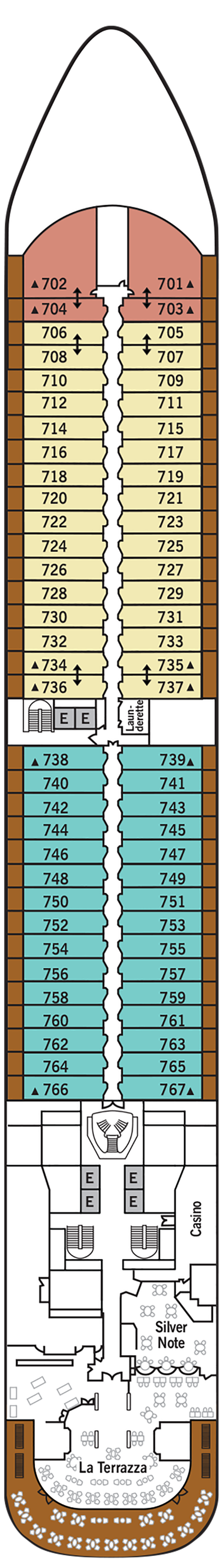 Silver Moon Deck Plans Cruise