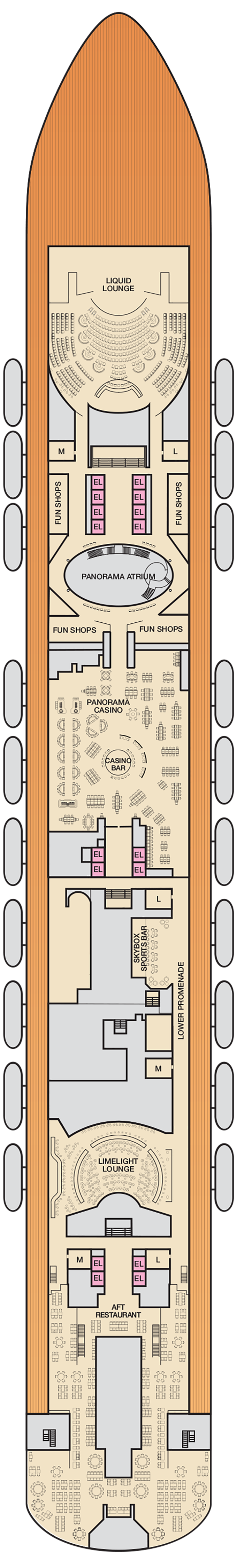 Deck Plans Carnival Panorama Planet Cruise