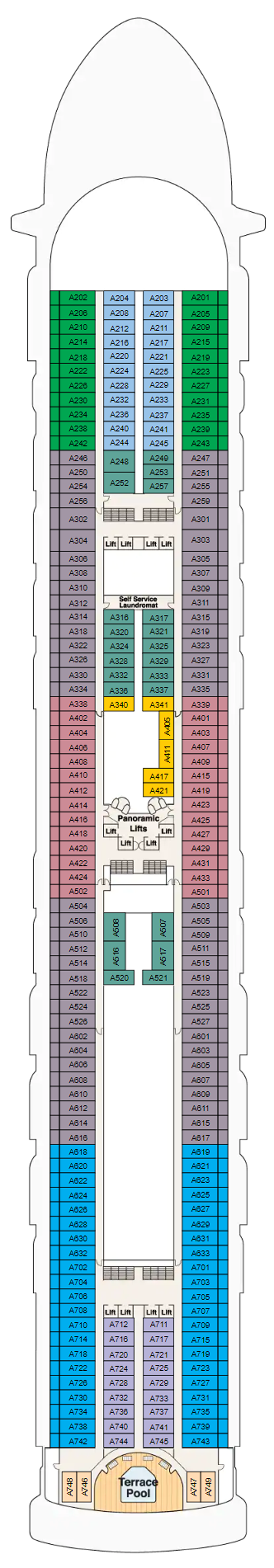 Deck Plans- Grand Princess - Planet Cruise