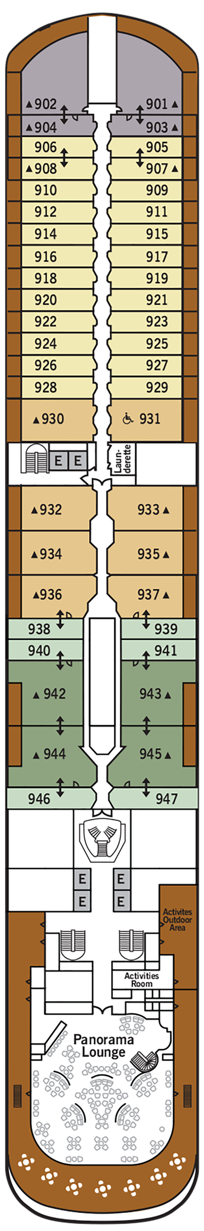 Silver Moon Deck Plans Cruise