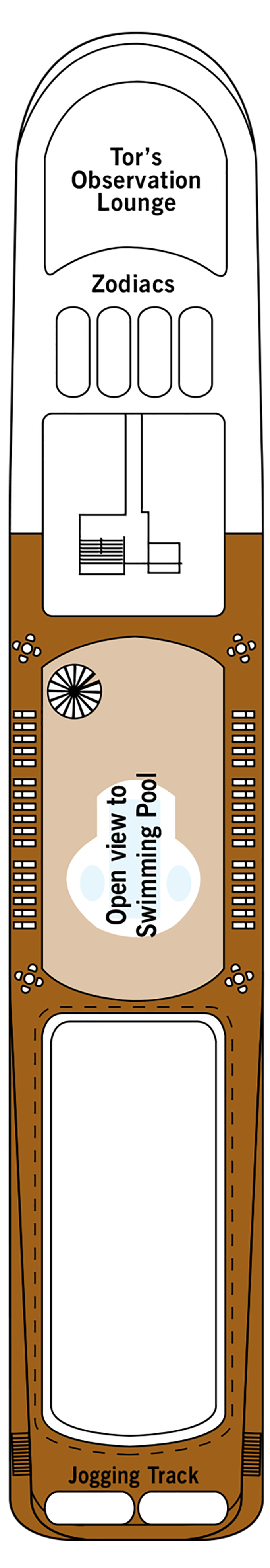Cabins in Deck 9