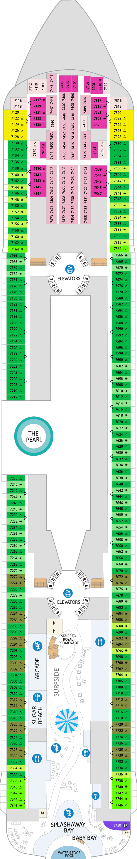 Icon Of The Seas – Deck Plans - Planet Cruise