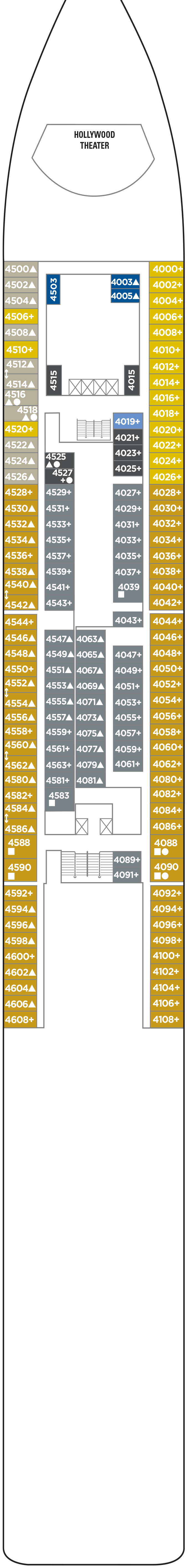 Deck Plan For Pride Of America 