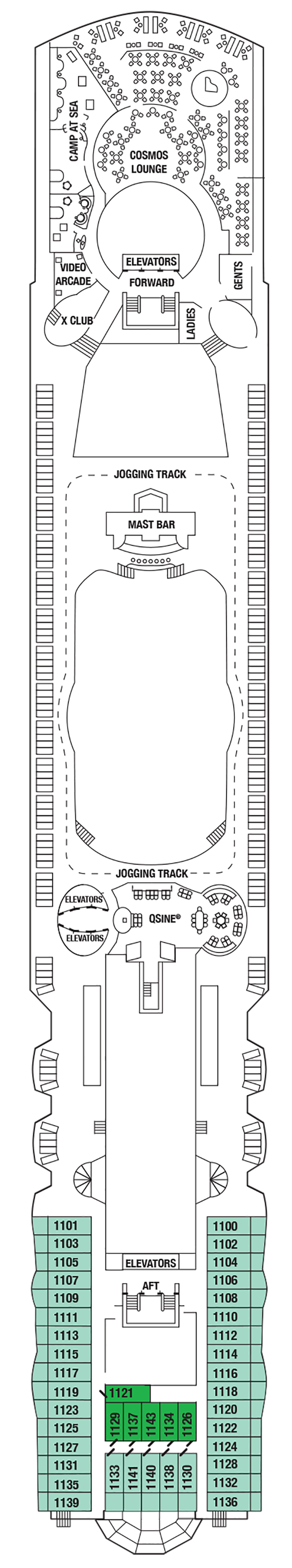 Deck Plans - Celebrity Millennium - Planet Cruise