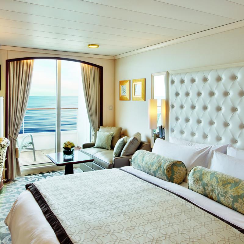 Deluxe Pure Stateroom with Verandah-Crystal Serenity