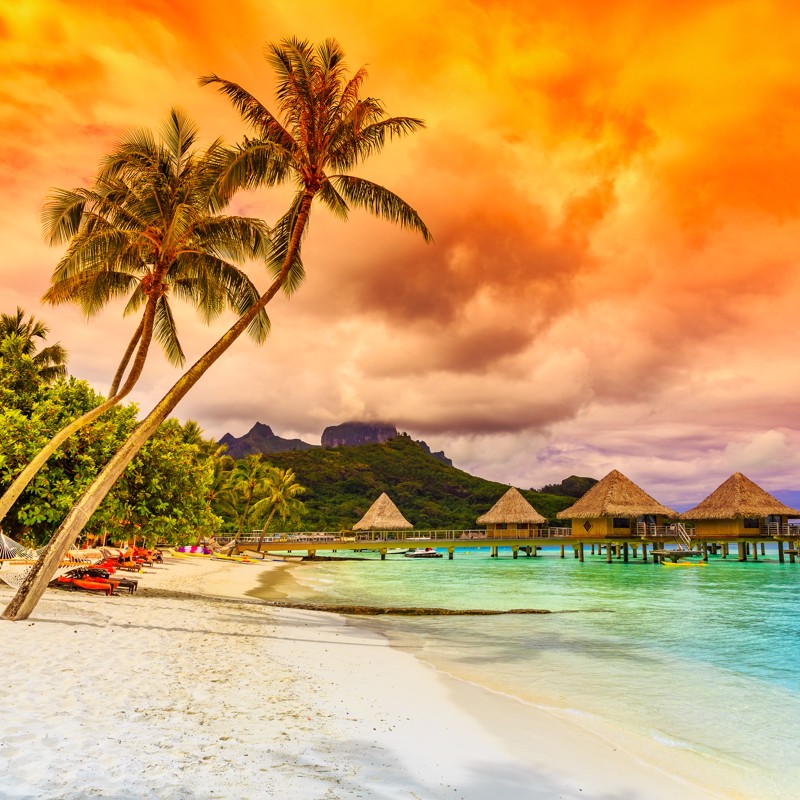 Photo overview of French Polynesia