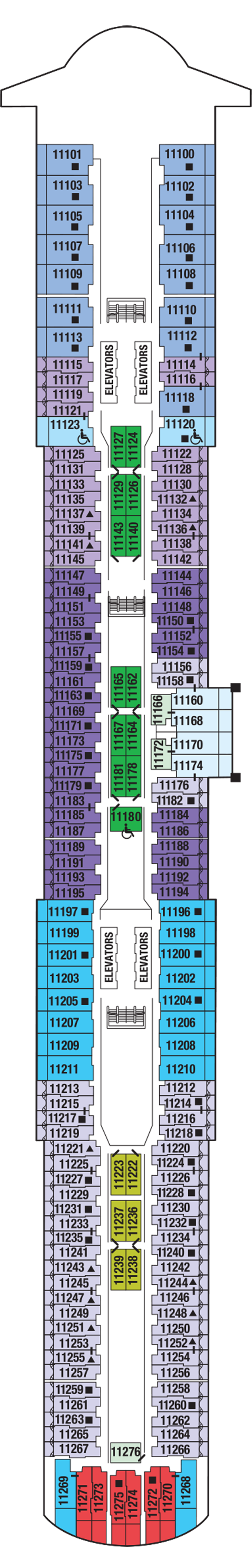 Celebrity Apex - Deck Plans - Planet Cruise