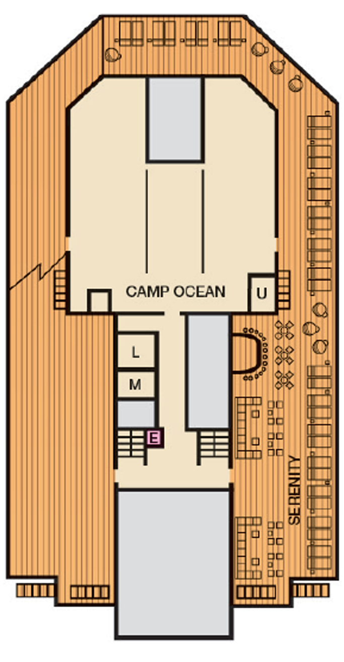 Cabins in Deck 12