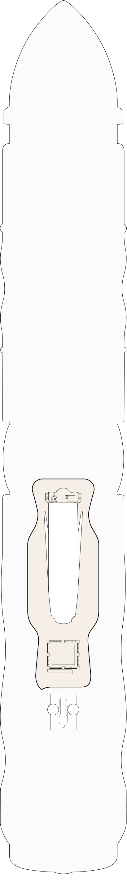 Cabins in Deck 21
