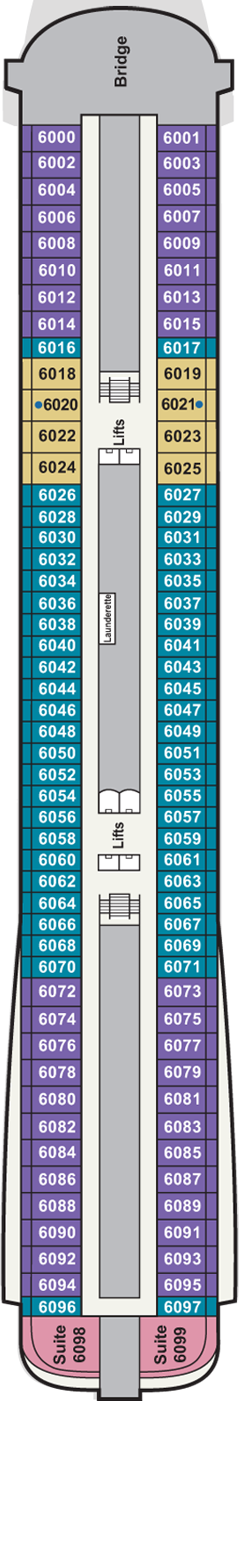 Viking Sea Piano nave Cruise IT