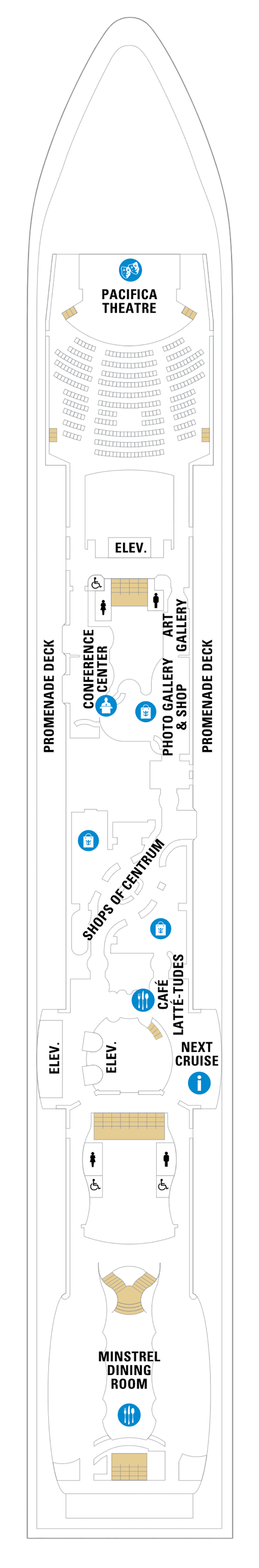 Cabins in Cubierta 5